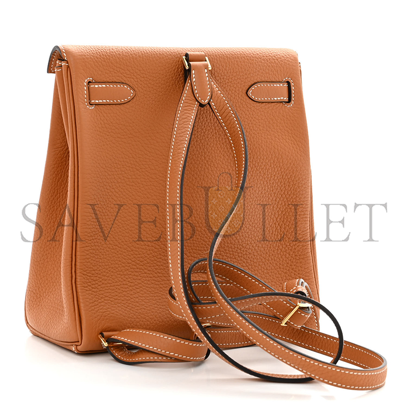 H**mes aurillon clemence kelly ado backpack toffee (23*22*10cm)